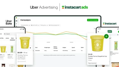 Uber and Instacart deepen tie-up with advertising integration