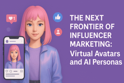 The Next Frontier of Influencer Marketing: Virtual Avatars and AI Personas